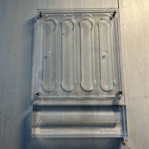 Nespresso Pod Organizer Holds 40 Coffee Espresso Clear Magnetic Kitchen 1408